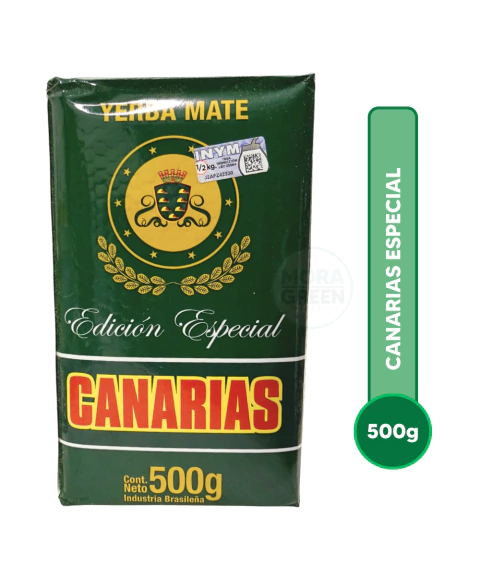 yerba mate canarias edición especial 500g sabor intenso x 20u yerba mate canarias edición especial 500g sabor intenso x 20u