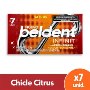 beldent infinit citrus 7 ch x 15u