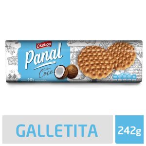 galletitas okebon panal coco 222g 16u
