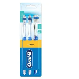 cepillo oral b indi 3u 40 mediano clásico
