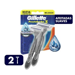 prestobarba regular 2u