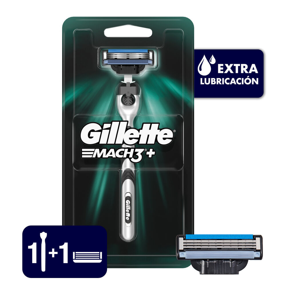 afeitadora gillette mach3 (mango + 1 cartucho) (caja x 6u) afeitadora gillette mach3 (mango + 1 cartucho) (caja x 6u)