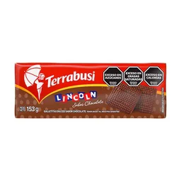 galletitas lincoln chocolate 153gr x 60u