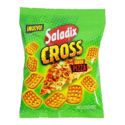 snacks saladix cross pizza 27g (caja x 60u)