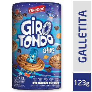 galletitas okebon girotondo vainilla chips 16u