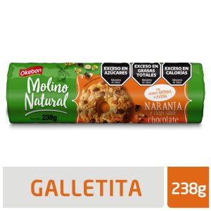 galletitas okebon molino natural naranja chips 16u