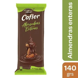 chocolate cofler almendra 140g x36u