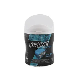 chicles topline seven turbo mint 50g (display x 12u)