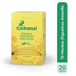 té cachamai hierbas amarillas (caja x 20 saquitos) (display x 12 cajas)