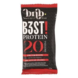 barra proteica b3st bnb frutos rojos 60g
