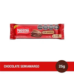 chocolate nestlé 50g semi amargo