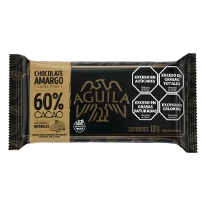 chocolate Águila taza 60% cacao 130g (caja x 15u)