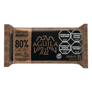 chocolate Águila extrafino 80% cacao 70g (caja x 10u)