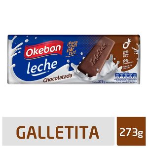 galletitas okebon chocolatada 273g 18u