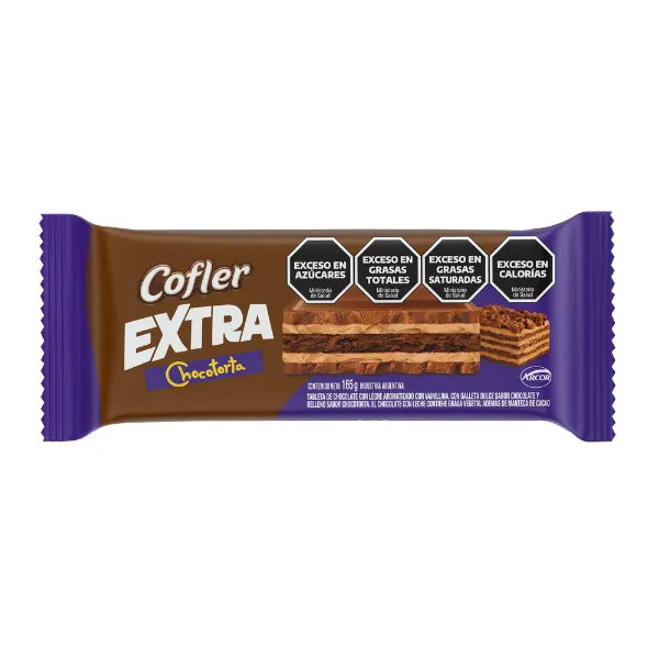 chocolate cofler extra chocotorta 165g (caja x 10u)