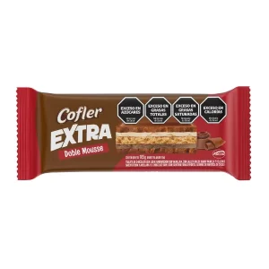 chocolate cofler extra doble mousse 165g (caja x 10u)