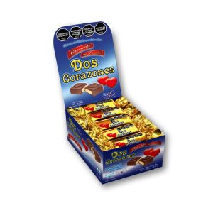 Display Dos Corazones Felfort por 20 unidades de 26 g con sellos frontales